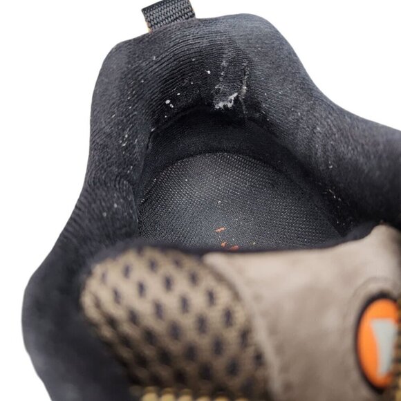 Merrell Mens Moab 2 Vent Hiking Shoes Size 8.5 Taupe Suede Cabincore - Picture 10 of 15